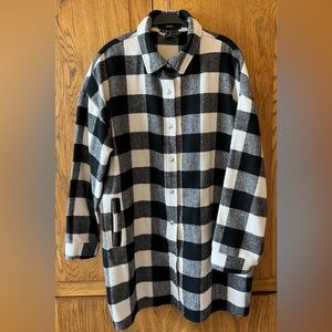 Forever 21 checkered shacket